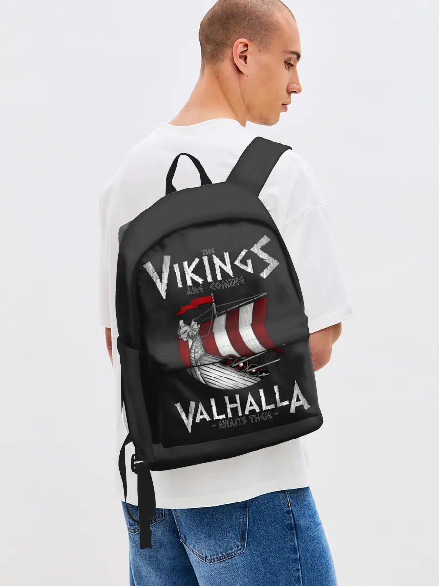 Рюкзак джинсовый / Vikings Valhalla