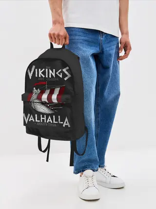 Рюкзак джинсовый / Vikings Valhalla
