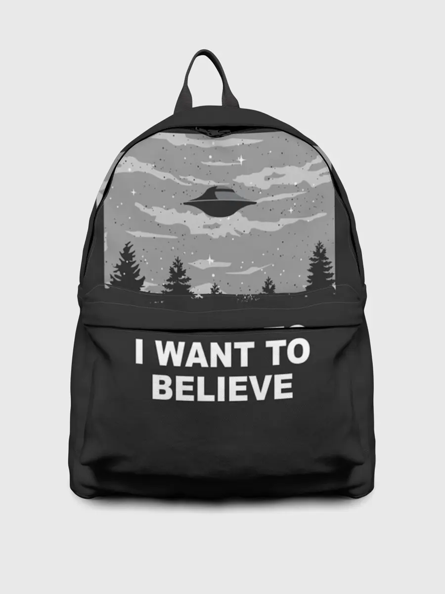 Рюкзак джинсовый / I want to believe