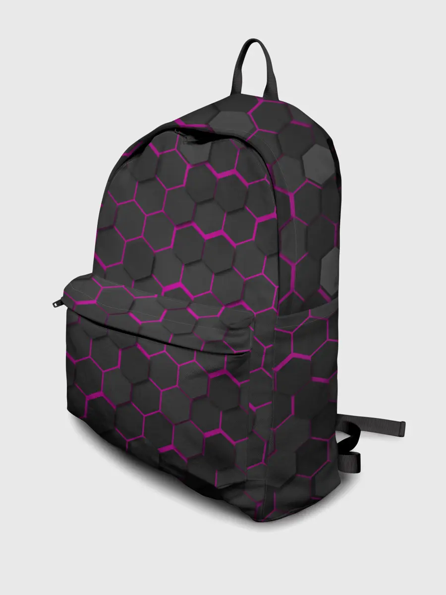 Рюкзак джинсовый / OCTAGON розовый