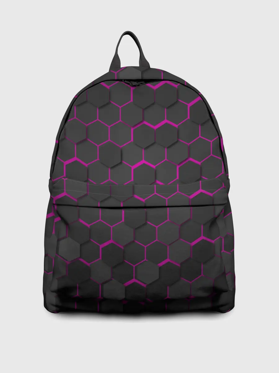 Рюкзак джинсовый / OCTAGON розовый