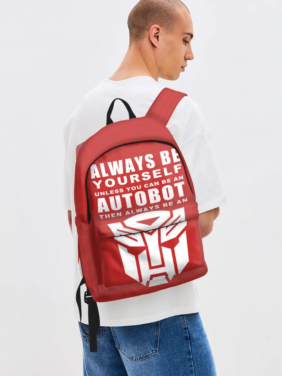 Рюкзак джинсовый / Трансформеры Avtobot