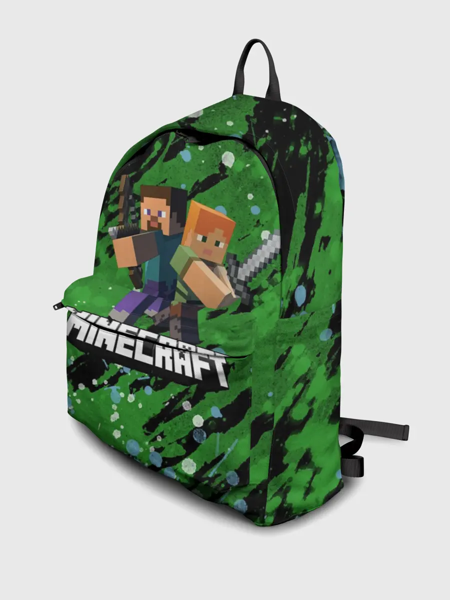 Рюкзак джинсовый / Minecraft / Майнкрафт