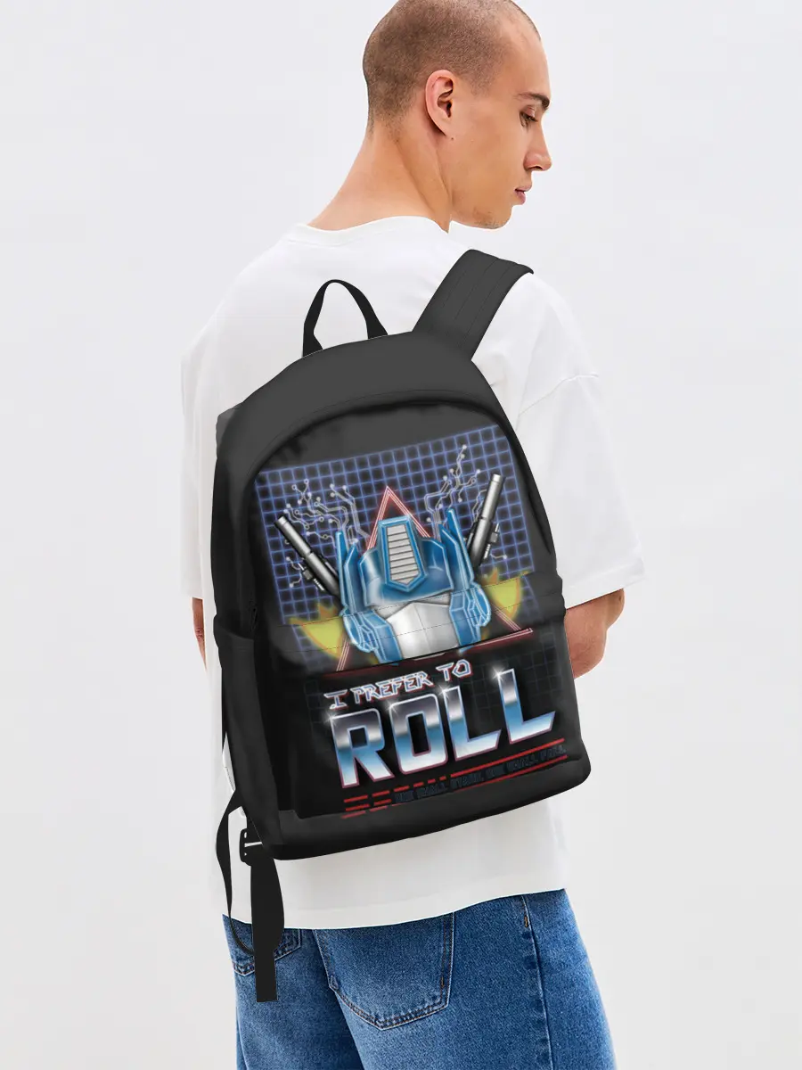 Рюкзак джинсовый / Трансформеры Roll