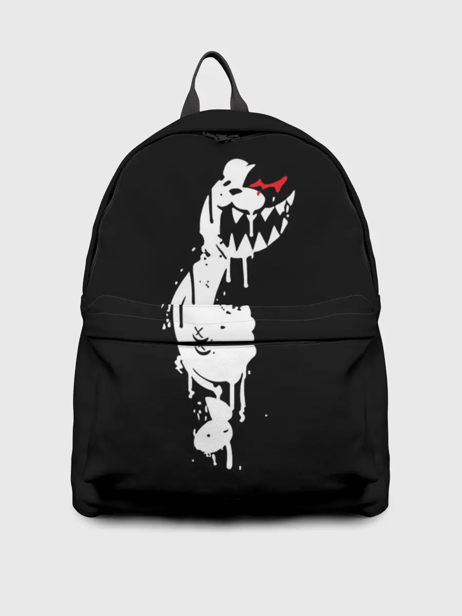 Рюкзак джинсовый / MONOKUMA в темноте