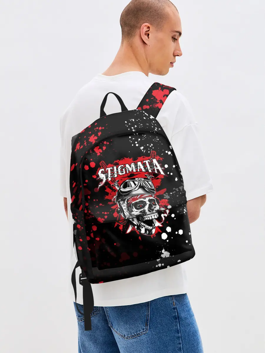 Рюкзак джинсовый / Stigmata | Стигмата