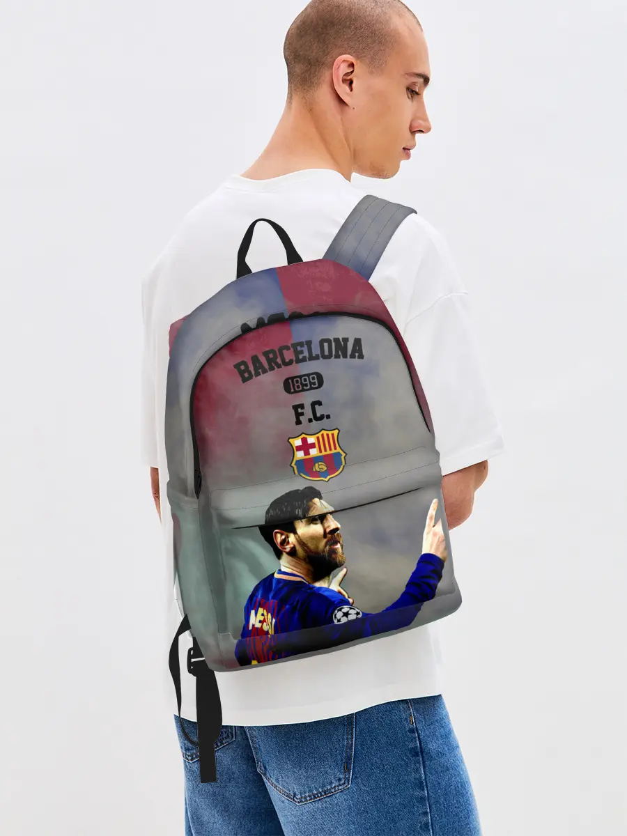 Рюкзак джинсовый / Messi