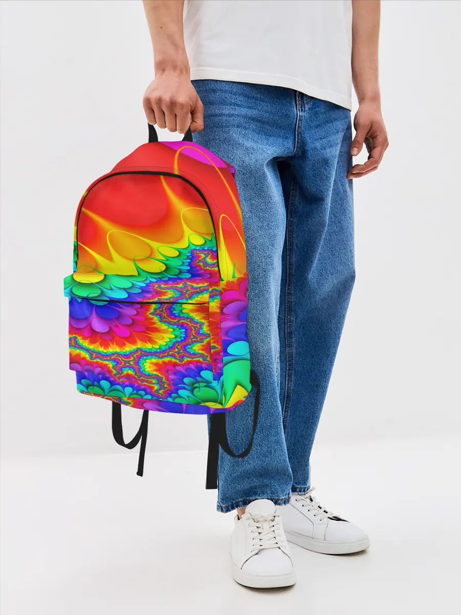 Рюкзак джинсовый / TIE-DYE