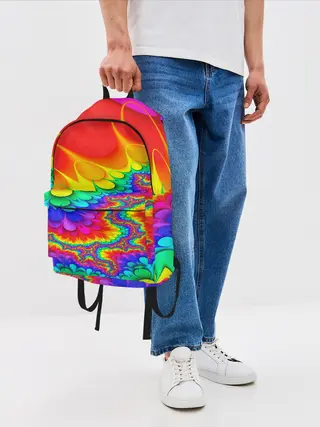 Рюкзак джинсовый / TIE-DYE