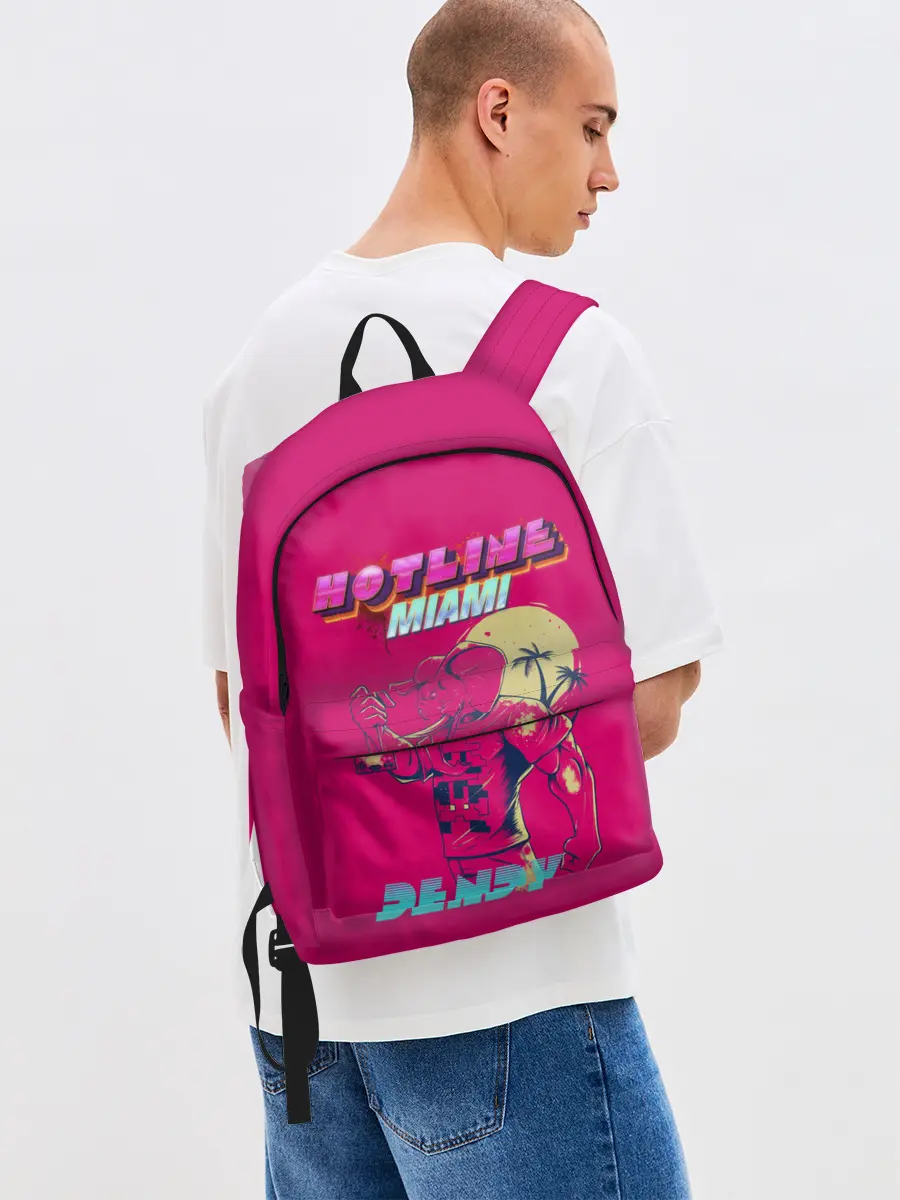 Рюкзак джинсовый / Hotline Miami