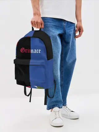 Рюкзак джинсовый / Grimace