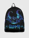 Рюкзак джинсовый / Horned skull