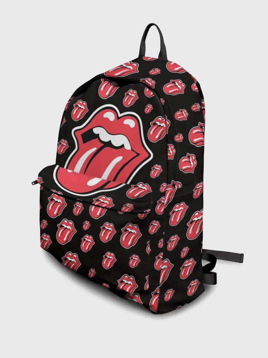 Рюкзак джинсовый / rolling stones