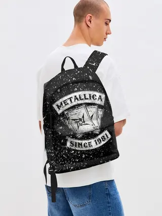 Рюкзак джинсовый / Metallica