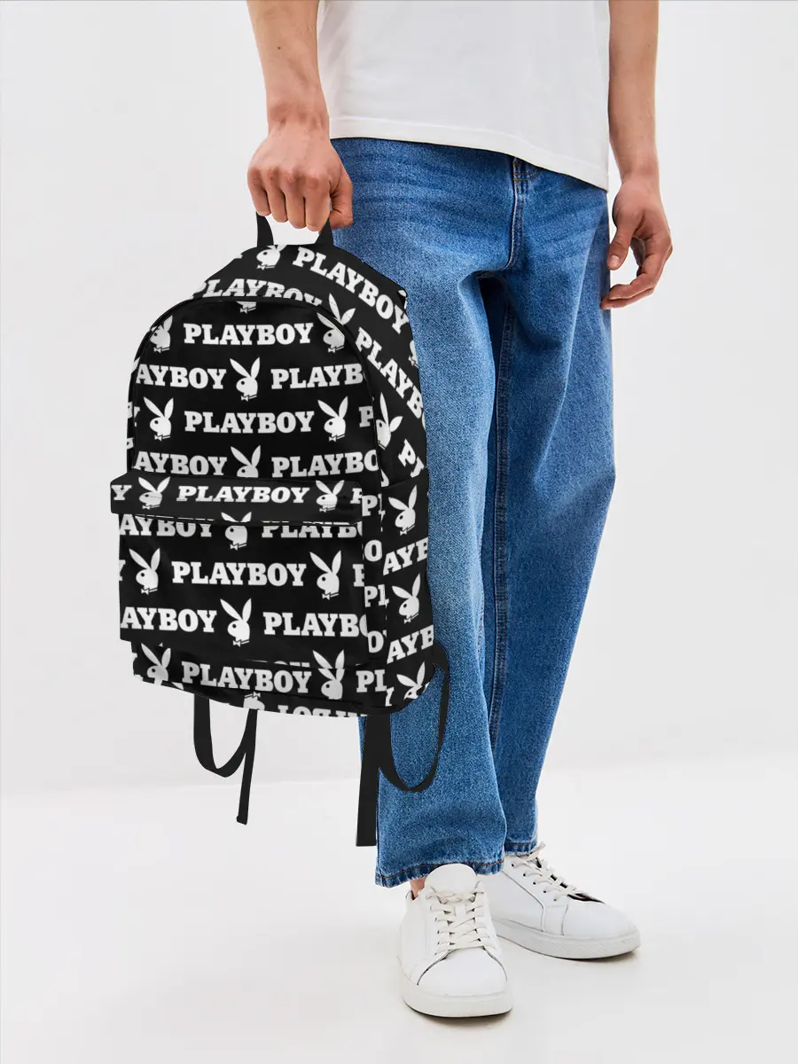 Рюкзак джинсовый / PLAYBOY PATTERN | ПЛЕЙБОЙ ПАТТЕРН