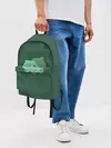Рюкзак джинсовый / Pokemon Bulbasaur
