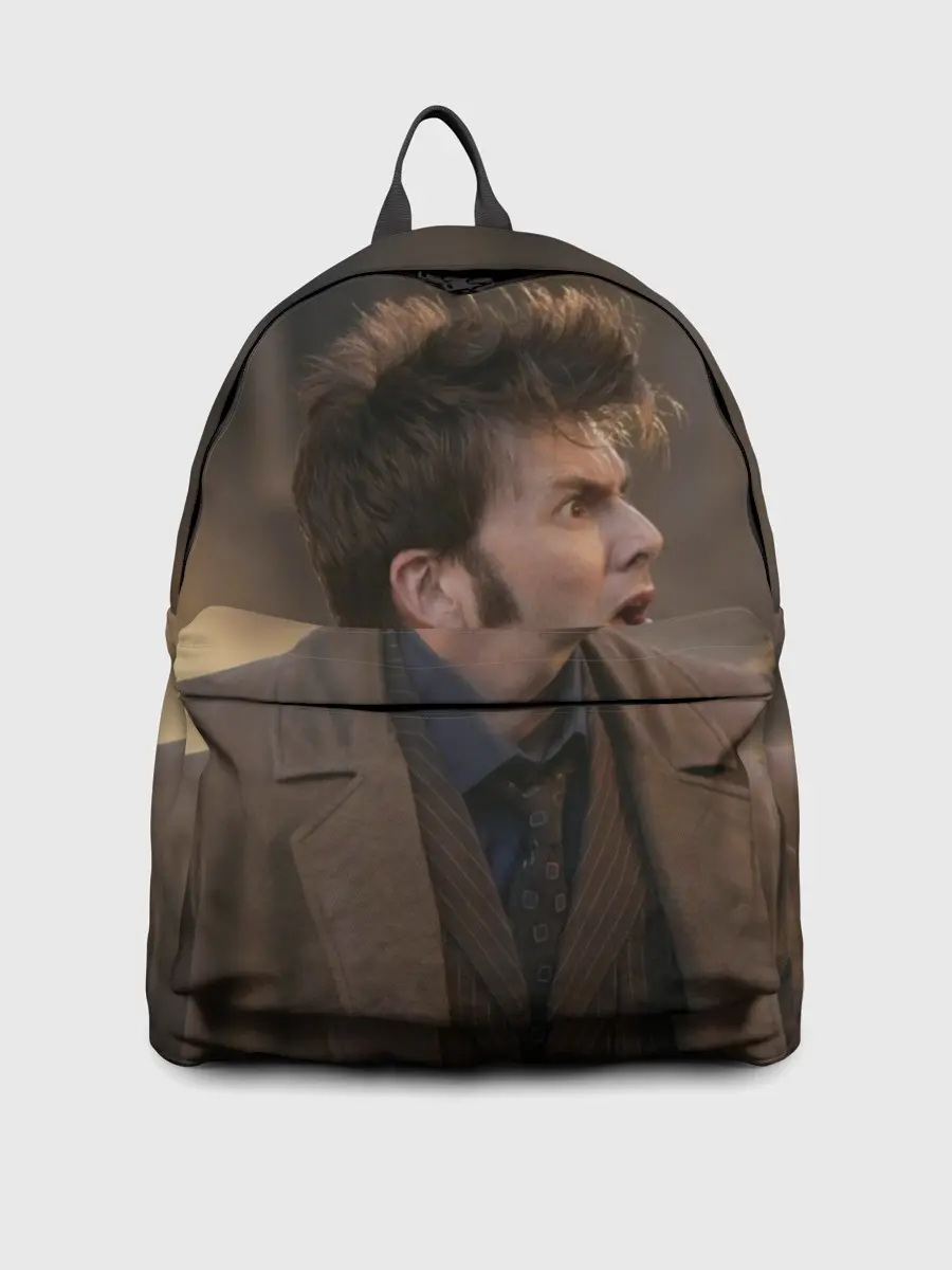 Рюкзак джинсовый / 10th DOCTOR WHO