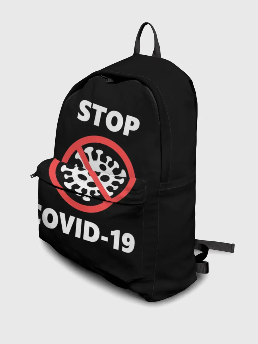 Рюкзак джинсовый / STOP COVID-19