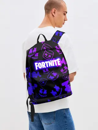 Рюкзак джинсовый / FORTNITE MARSHMELLO
