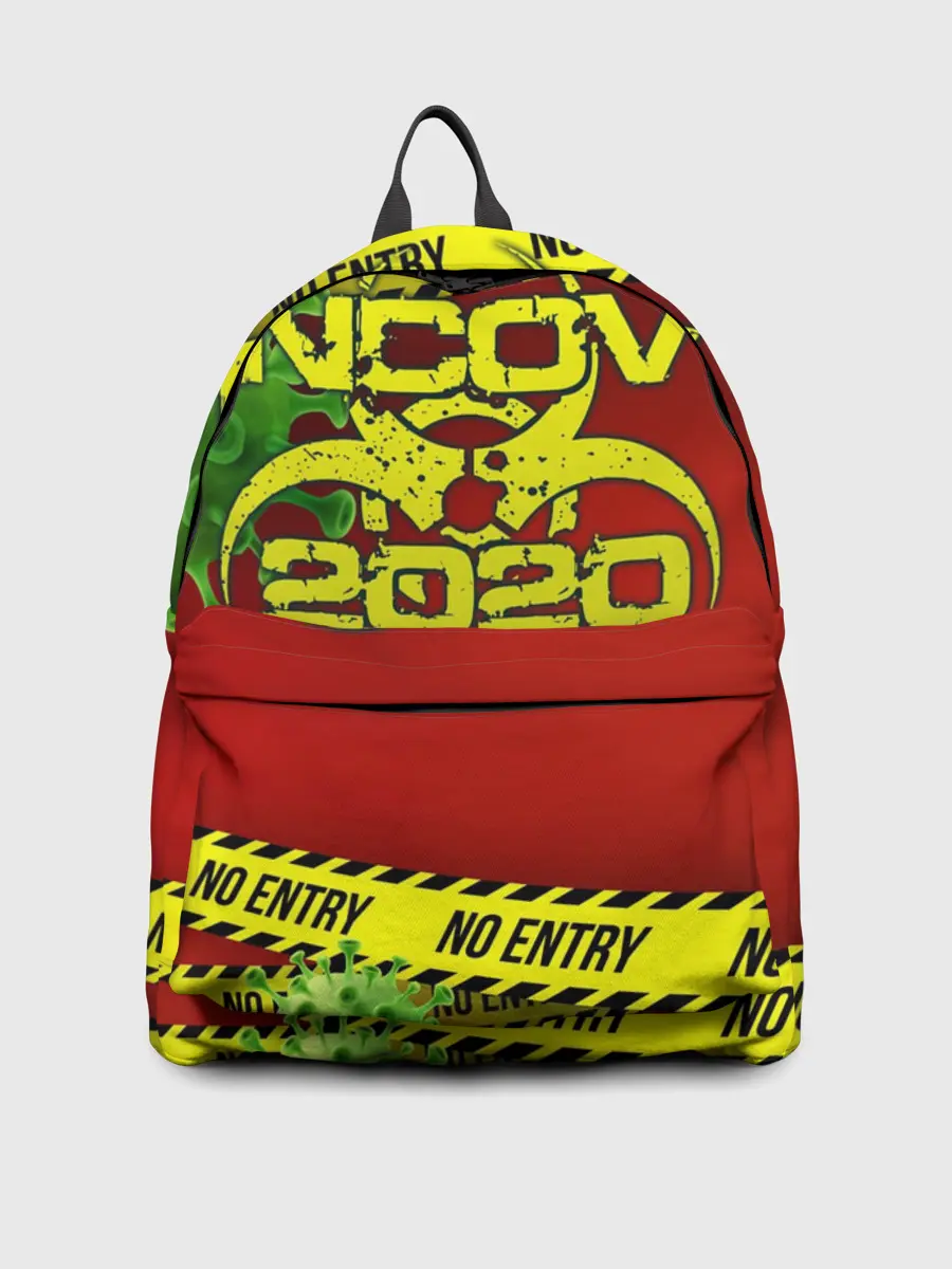 Рюкзак джинсовый / 2020-nCoV Коронавирус