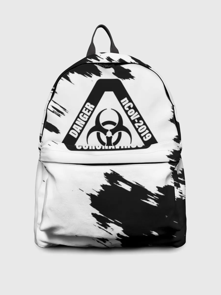 Рюкзак джинсовый / Danger nCoV - 2019 Coronavirus