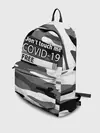 Рюкзак джинсовый / Не трогай меня COVID-19