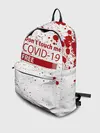 Рюкзак джинсовый / Не трогай меня COVID-19