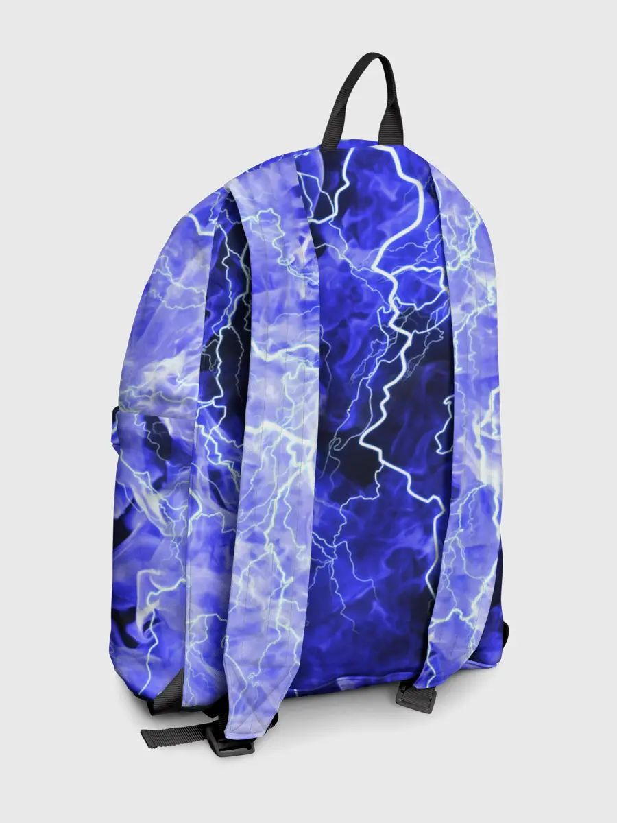 Рюкзак джинсовый / МОЛНИЯ BLUE