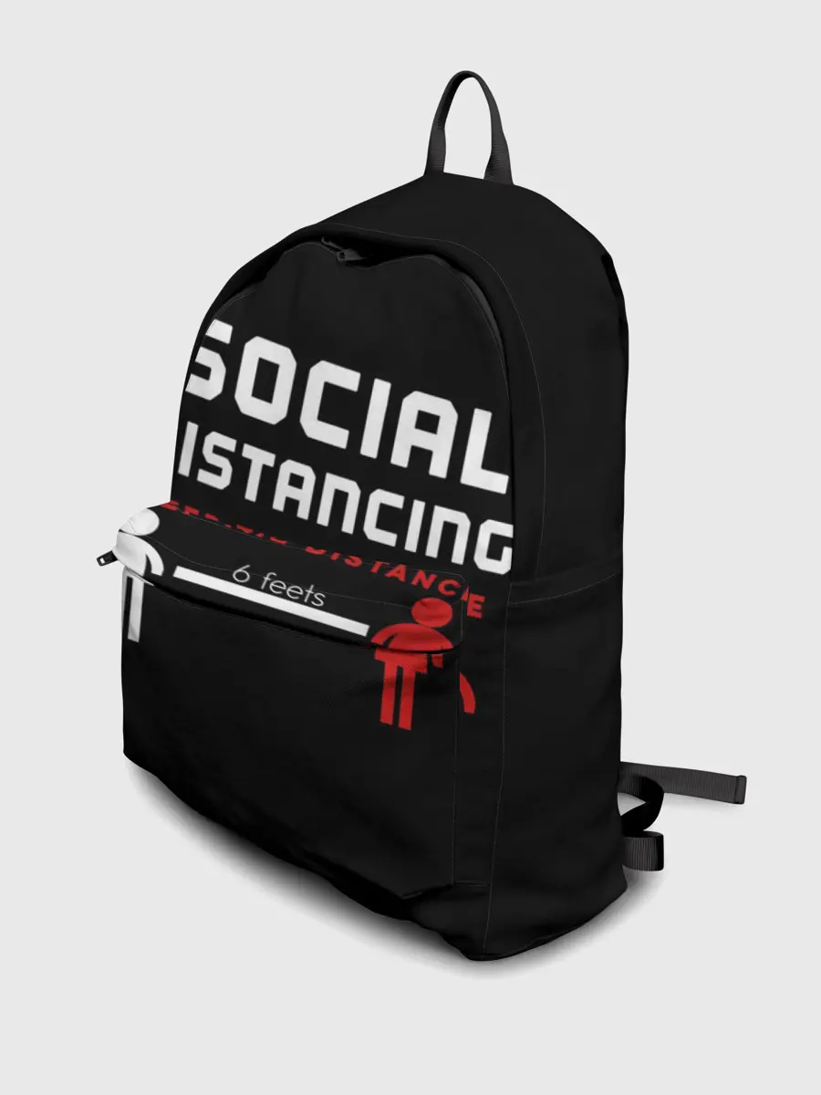 Рюкзак джинсовый / SOCIAL DISTANCING