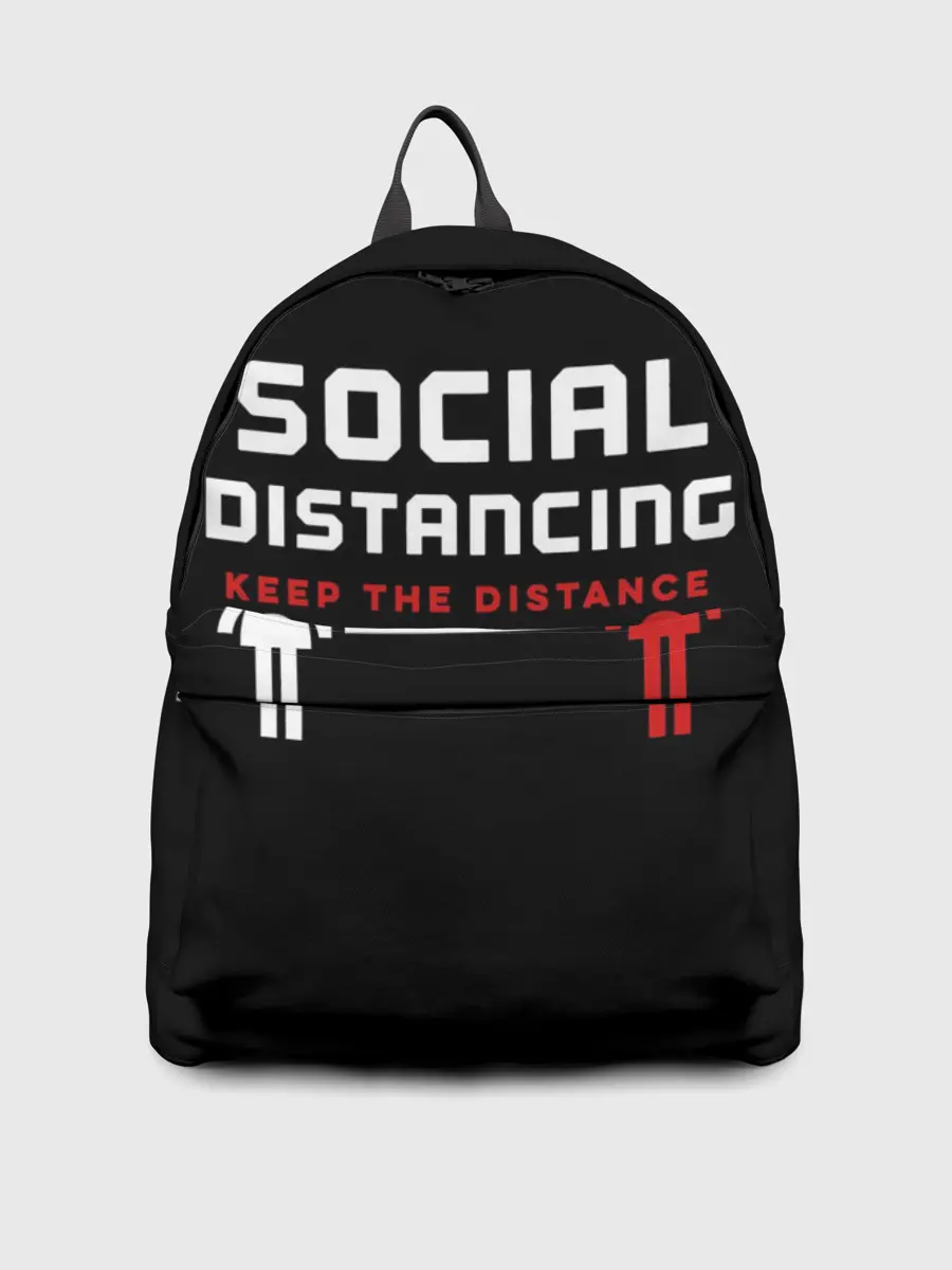 Рюкзак джинсовый / SOCIAL DISTANCING