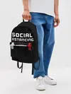 Рюкзак джинсовый / SOCIAL DISTANCING