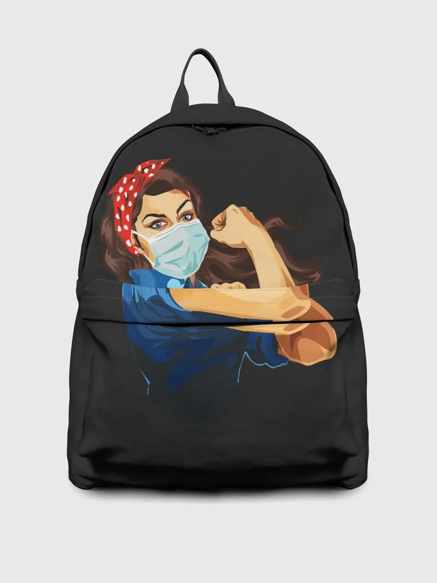 Рюкзак джинсовый / We Can Do It!