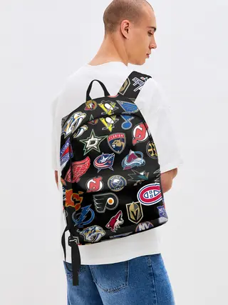 Рюкзак джинсовый / NBA PATTERN