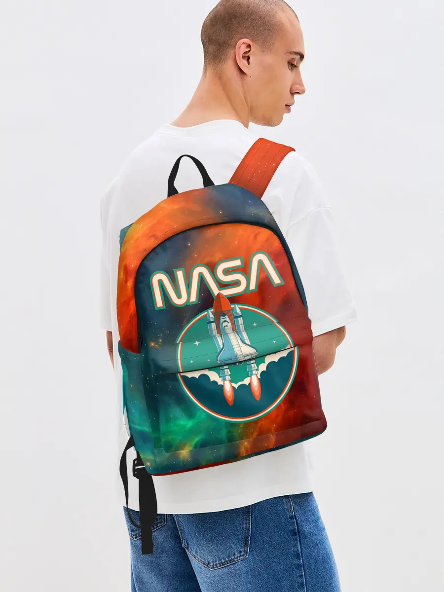 Рюкзак джинсовый / NASA