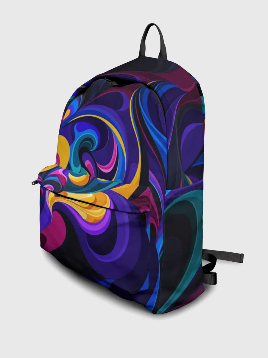 Рюкзак джинсовый / ABSTRACT COLOR