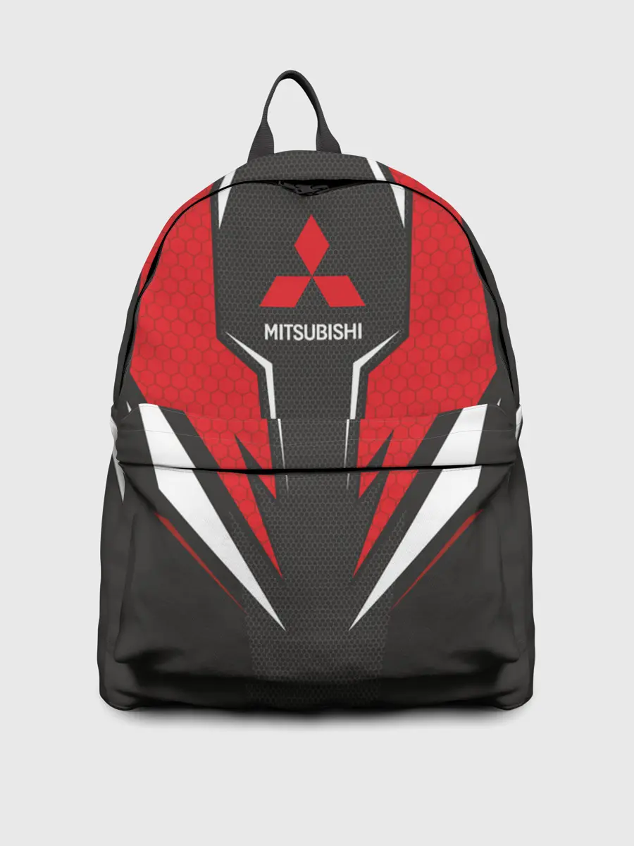 Рюкзак джинсовый / Mitsubishi Driver team Red