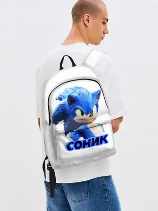 Рюкзак джинсовый / SONIC
