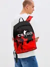 Рюкзак джинсовый / CS:GO