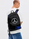 Рюкзак джинсовый / mercedes