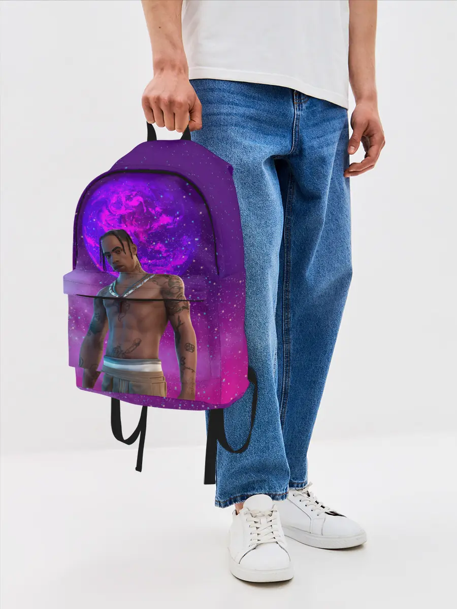 Рюкзак джинсовый / Travis Scott, Fortnite