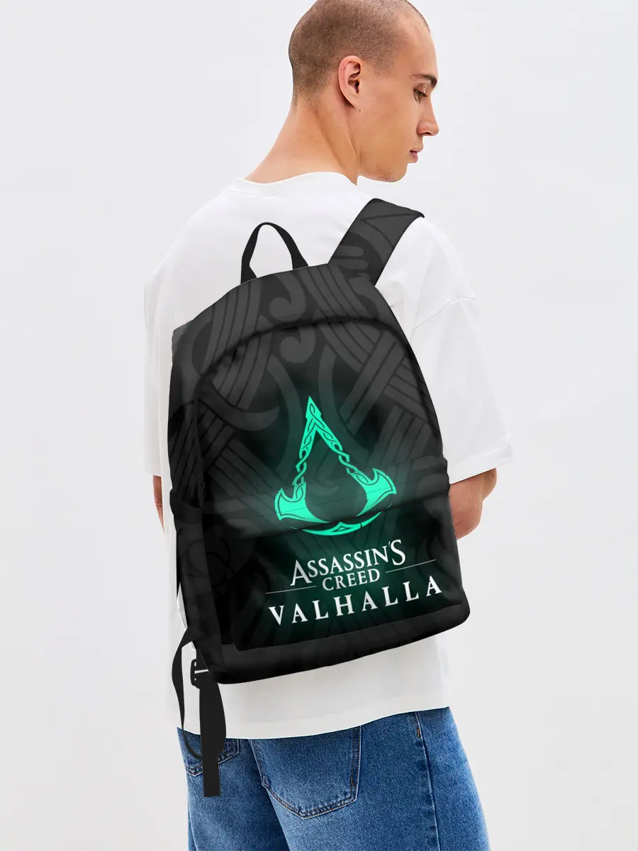Рюкзак джинсовый / ASSASSINS CREED VALHALLA