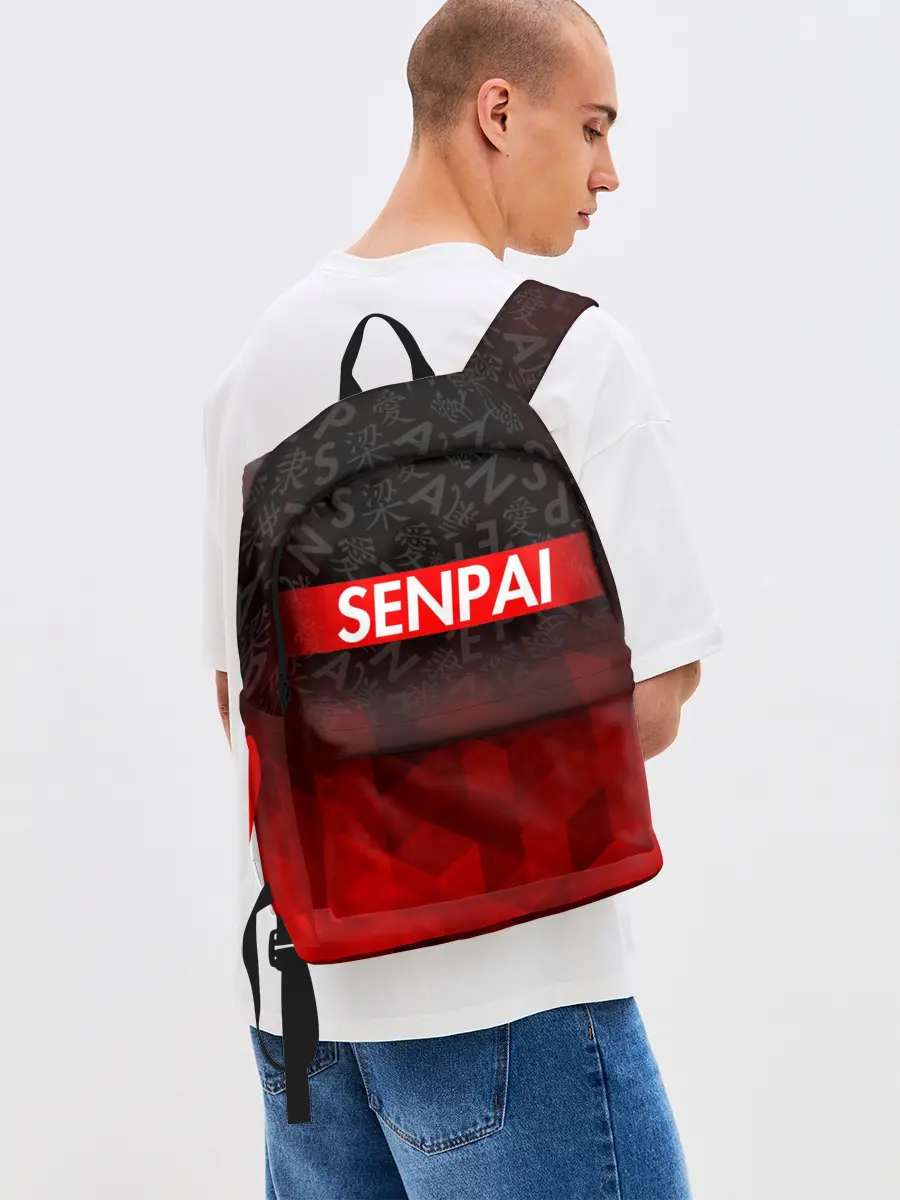 Рюкзак джинсовый / SENPAI