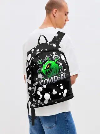 Рюкзак джинсовый / Covid-19