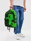 Рюкзак джинсовый / MINECRAFT CREEPER