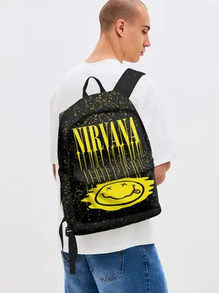 Рюкзак джинсовый / Nirvana