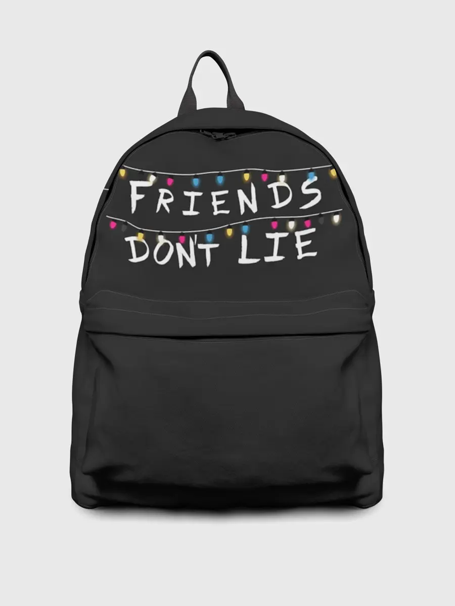 Рюкзак джинсовый / Friends Dont Lie