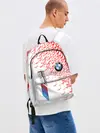 Рюкзак джинсовый / bmw