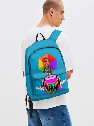 Рюкзак джинсовый / 6IX9INE