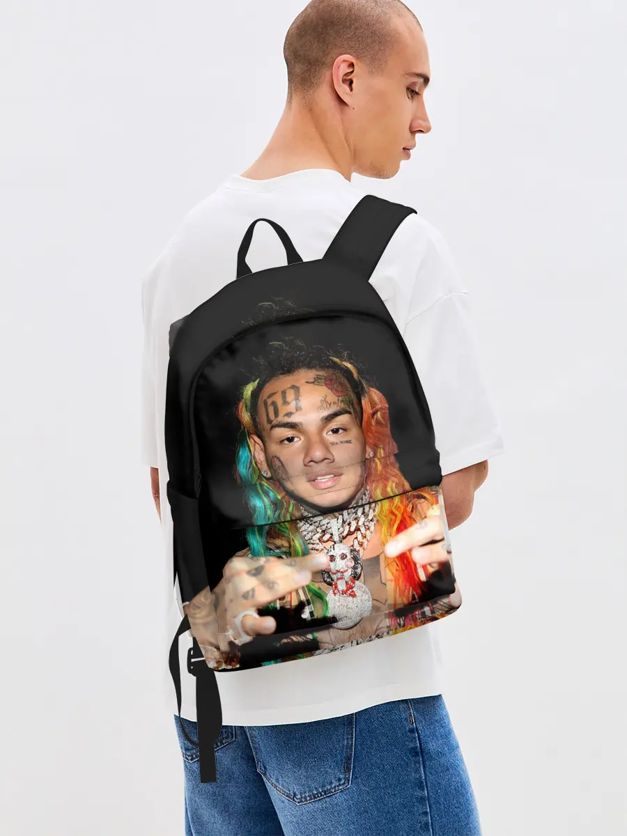 Рюкзак джинсовый / 6IX9INE