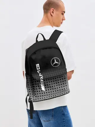 Рюкзак джинсовый / Mercedes-Benz
